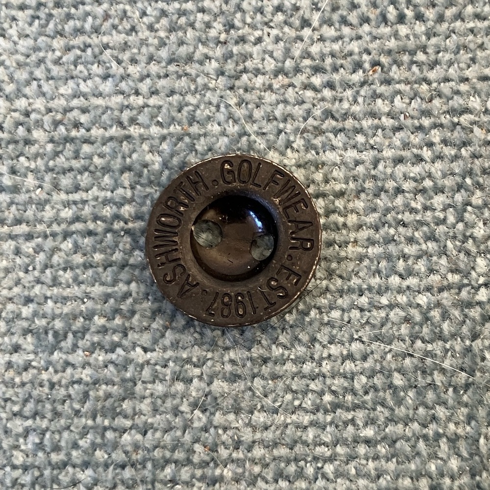 Ashworth Golfwear Button